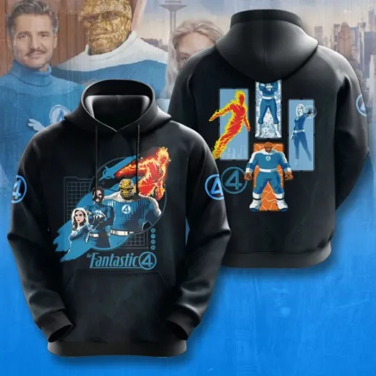 Discover Fantastic 4 3D Hoodie