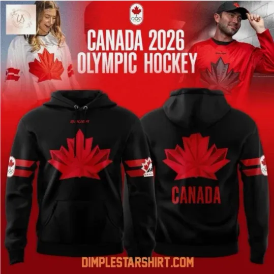 Discover Canada Olympic Hockey 2026 3D Hoodie Unisex All Size