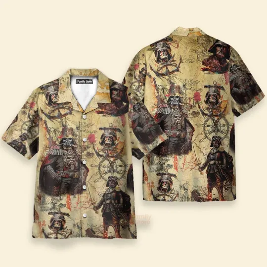 Discover Star Wars Darth Vader Pirates Hawaiian Shirt