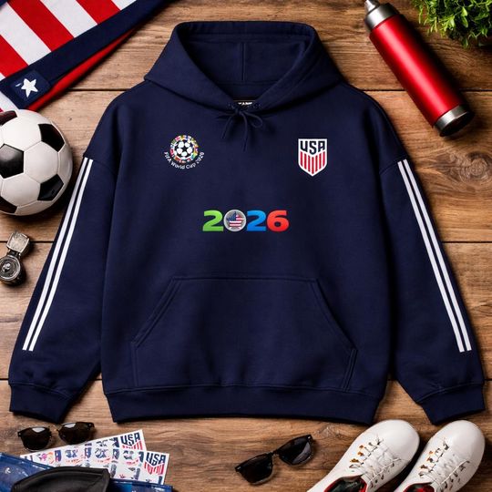 USA Soccer Hoodie | World Cup 2026, American Fan Gift