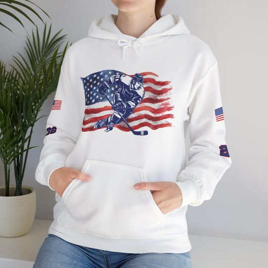 Discover United States Hockey Hooded Sweatshirt