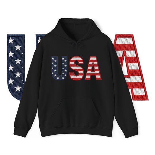 Discover USA Hoodie | USA 2026 Sport Sweatshirt | American Sports Fan Hoodie | USA Pride Gift | American Sporty Hoodie