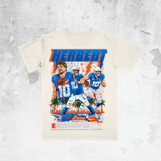 Discover Herbert Bootleg Football Graphic Tee, Vintage Retro Sports Cartoon Shirt
