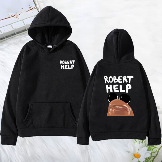 Discover MARCUS THE WORM Double Sided Printed Hoodie Men Women High Quality Sportswear Fleece vintage travel essentials Long sleeve Tops