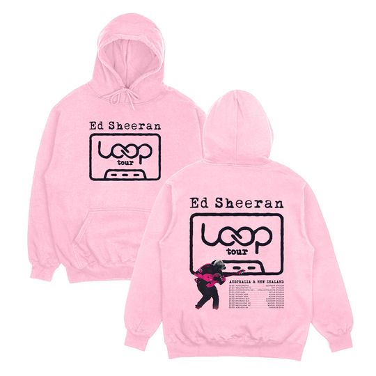 Discover Ed Shee LOOP Tour Hoodies Hip Hop Graphic Clothing Streetwear  NEW Fashion Unisex Women Men Pullovers High Street Sweatshirts