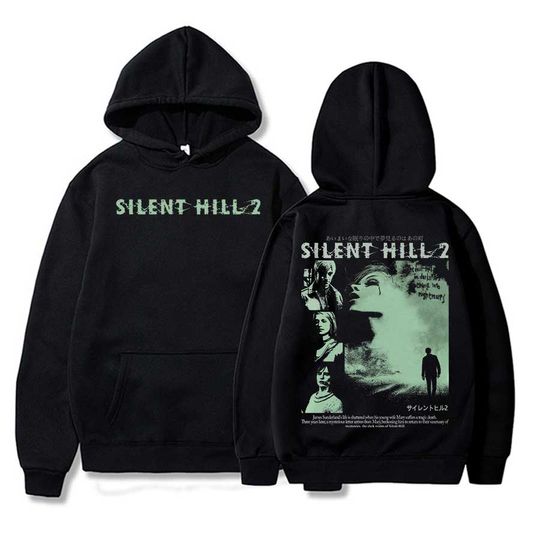 Silent Hill 2 Game Hoodie Men Women Pullover Hiphop Streetwear Soft Casual Sweatshirt Warn Tops P624