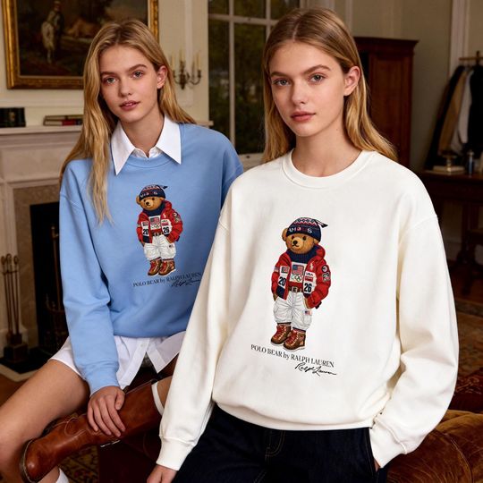 Discover Polo Bear Sweatshirt|Polo Bear Ttshirt - Usa Olimpiade Team Design