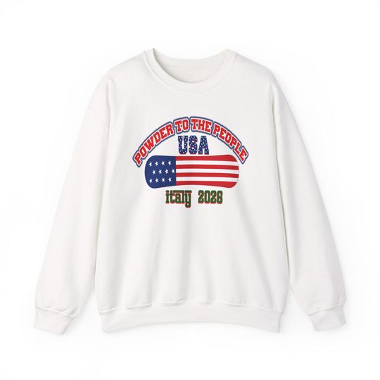 USA Snowboarding Sweatshirt, Winter Olympics, Italy 2026