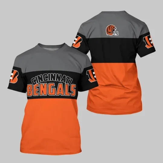 Cincinnati Bengals T-shirt Extreme 3D