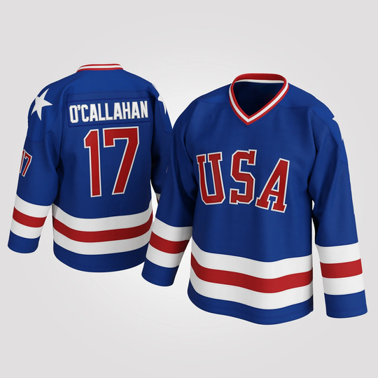 Discover #17 Miracle USA Hockey Jersey