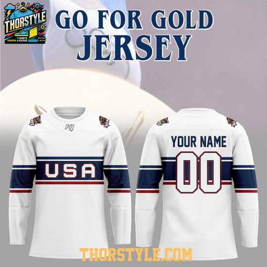 Knoxville Ice Bears USA 2026 Winter Olympics Go For Gold Night Hockey Jersey