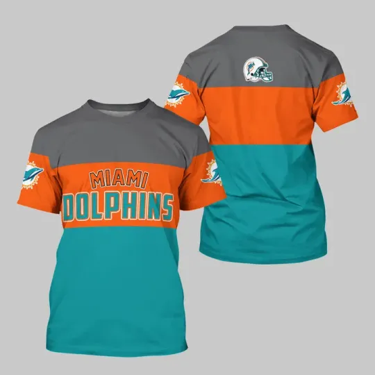 Miami Dolphins T-shirt Extreme 3D