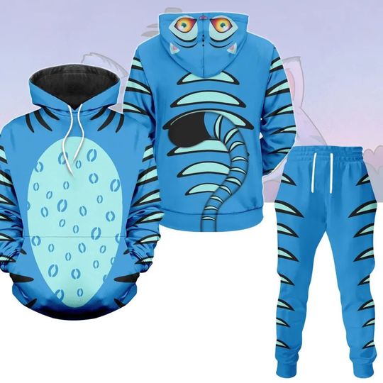 Derpy Tiger Hoodie Sets Kpop Demon Hunters Hoodie Jogger