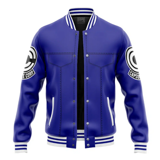 Trunks Capsule Corp. Dragon Ball Z Varsity Jacket