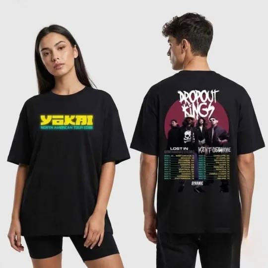 Discover Dropout Kings Yokai North American Tour 2026 T-Shirt