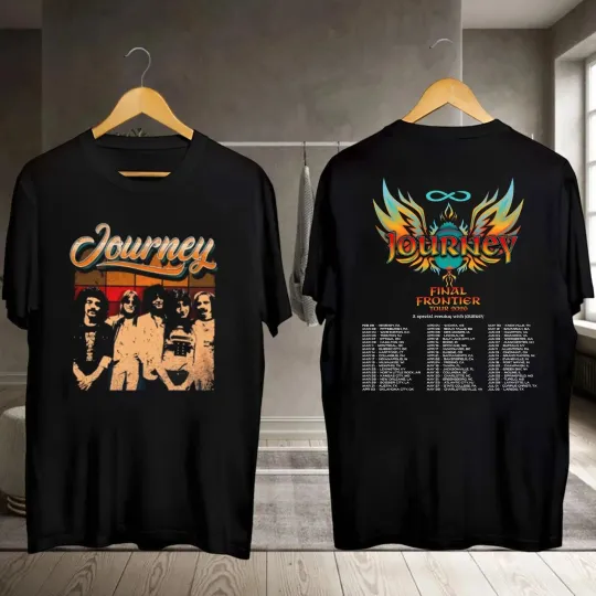 Discover Journey Band Tour 2026 Final Frontier Fan Gifts Unisex T-shirt