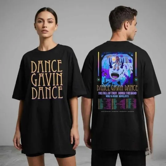 Discover Dance Gavin Dance Spring Summer Tour 2026 US T-Shirt