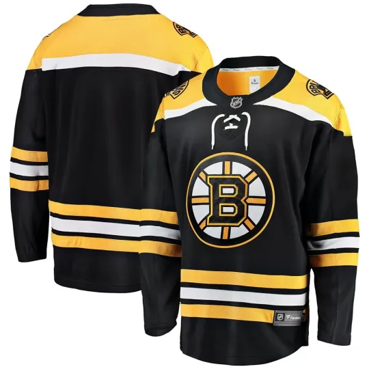 Discover Boston BLANK Black Breakaway Team Home Jersey
