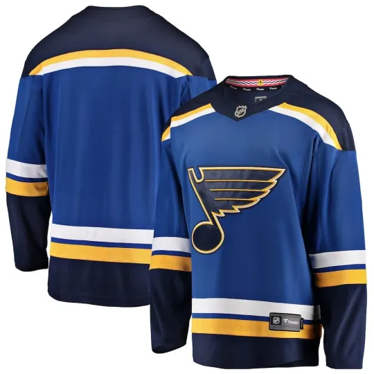 St. Louis  Breakaway Home Jersey - Blue  Men's