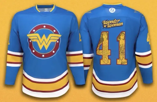 Discover St Louis Super Hero Theme Night Wonder Woman Unisex Jersey