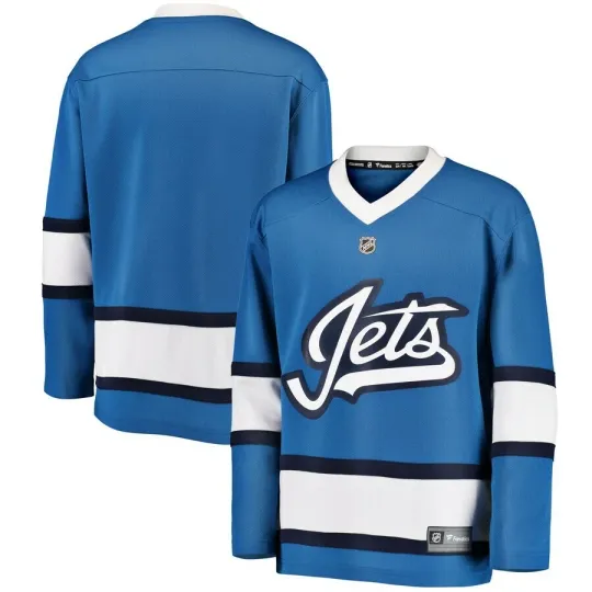 Discover Winnepeg Jets Premier Breakaway Alternate Jersey