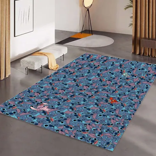 Stitch & Angel Rugs, Cute Rug