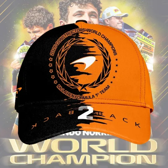 Discover Player #4 Mc.laren Team 2025 World Champions Baseball Cap Gift Fan