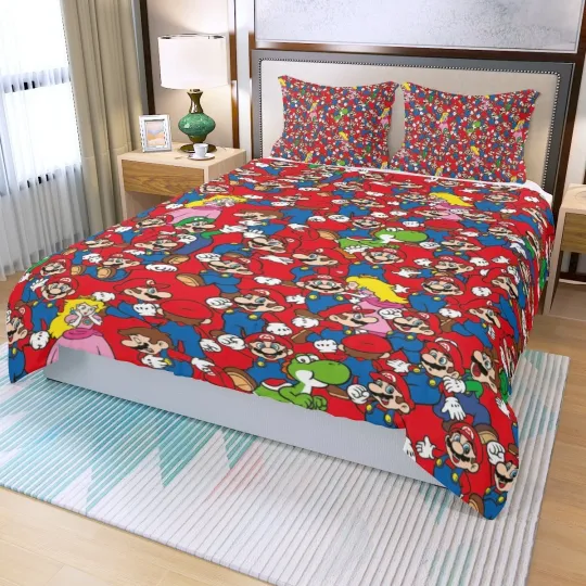 Discover Super Games Bedding Set