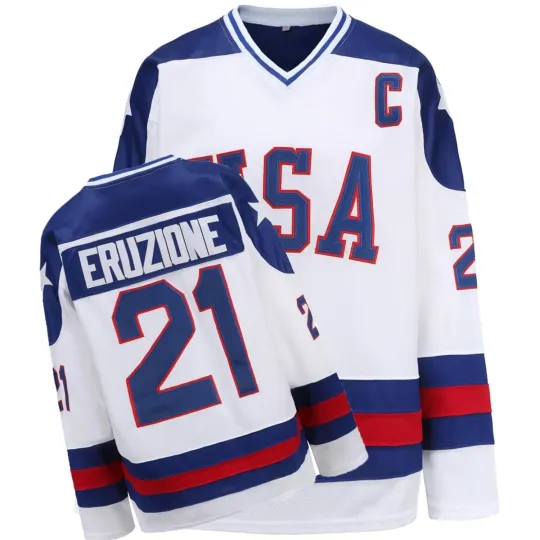 Discover Hockey Jersey Polyester 1980 Olympic Team