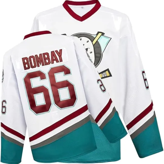 Discover 90s Movie Hockey Jersey Polyester Long Sleeve for Adults