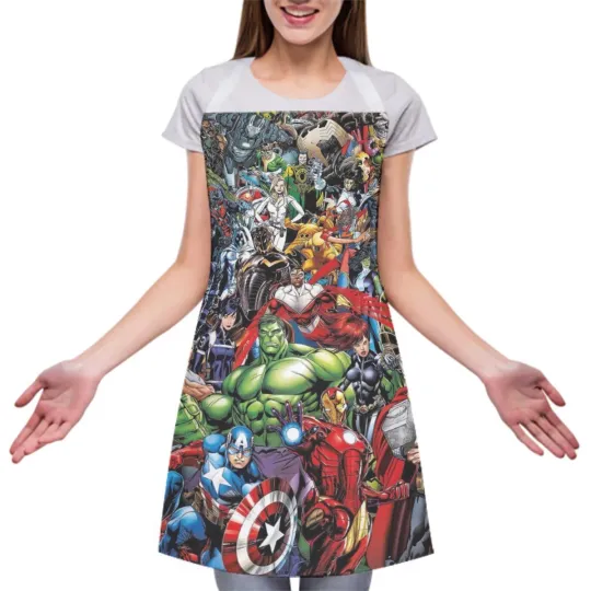 Discover Avengers Superheroes Kitchen Aprons