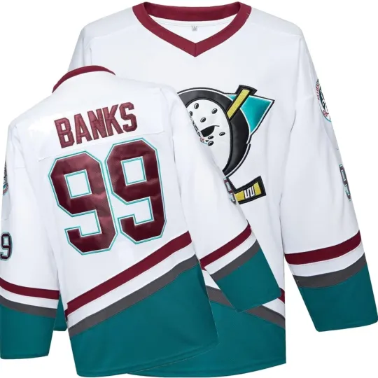 Discover Hockey Jersey Polyester 90s Movie Inspired Long Sleeve for Party Fans