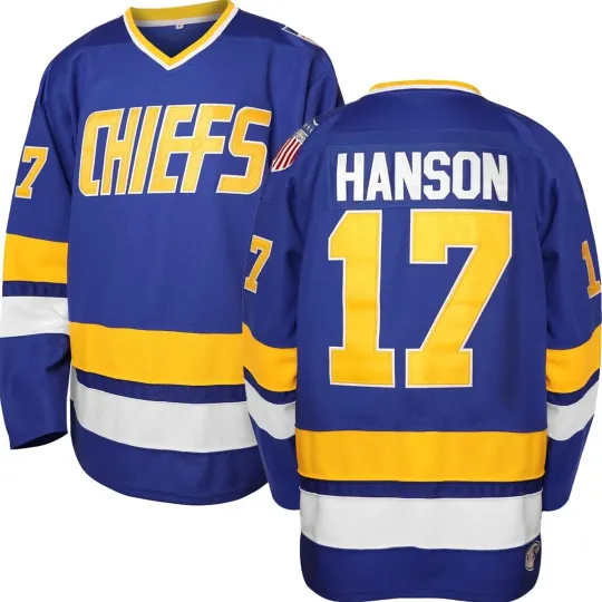 Hockey Jersey Polyester Large Blue Sleeveless V-neck Sport Jersey