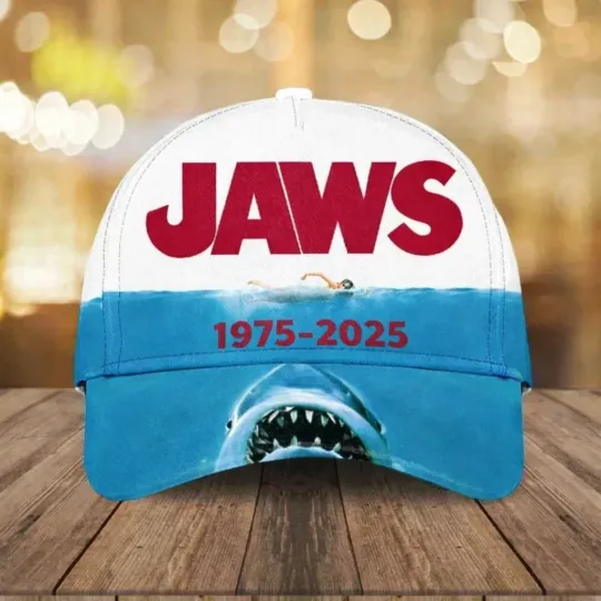 Discover Jaws 50th Anniversary Unisex Classic Cap Adults Hat Lovers Gift