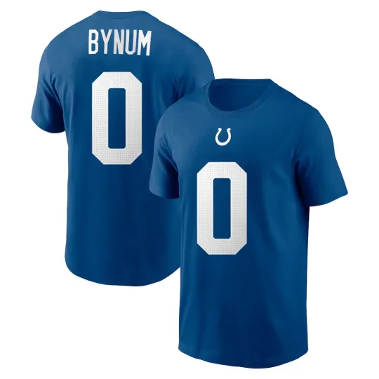 Discover Camryn Bynum #0 Indianapolis Name and Number - Royal, Size S to 5XL