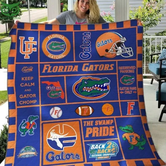 Discover Florida Gators NCAA Blanket