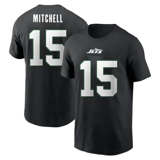 Discover Adonai Mitchell #15 New York Name and Number - Black, Size S to 5XL