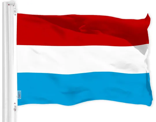 Discover Luxembourg Luxembourgers Flag LiteWeave House Flag