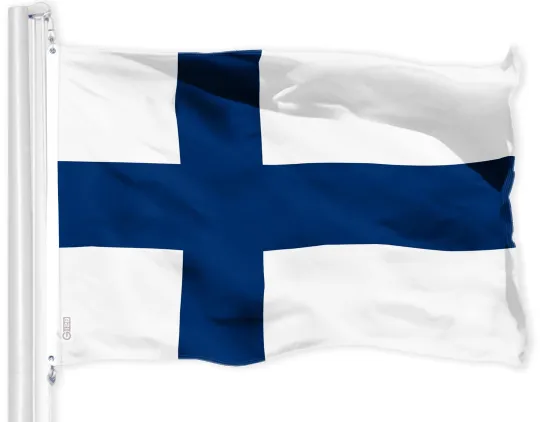 Discover Finland House Flag