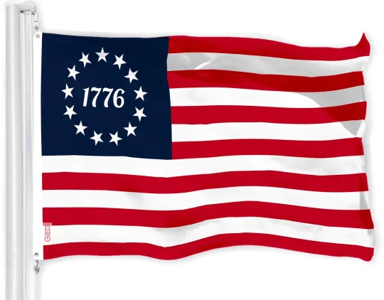 Discover Betsy Ross 1776 Flag  LiteWeave Pro Series House Flag