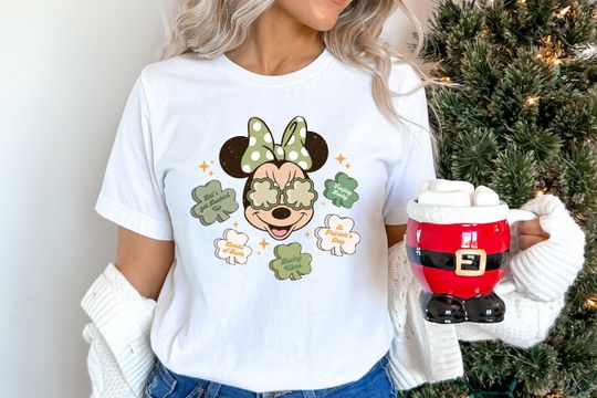 Discover St Patricks  Minnie Shirt,Feeling lucky, minnie lucky, lucky vibes, loads  of lucky