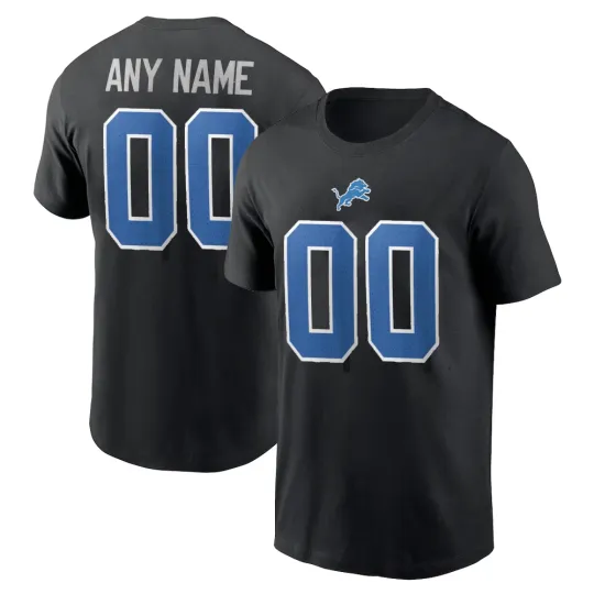 Discover Personalized Name and Number Detroit Lions - Full Size
