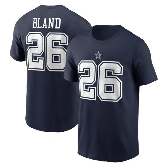 Discover DaRon Bland #26 Dallas Cowboys Name and Number - Navy, Size S to 5XL