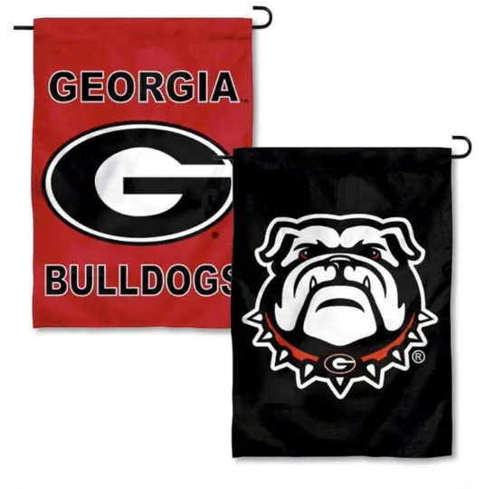 Discover GA Bulldogs Garden Flag  Double-Sided Premium Garden Flag