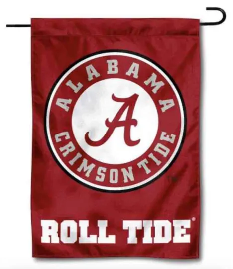 Discover Crimson Tide Garden Flag  Double-Sided Yard Banner