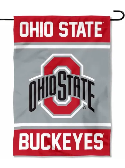 Discover Ohio State Buckeyes Garden Flag - Premium Yard Flag