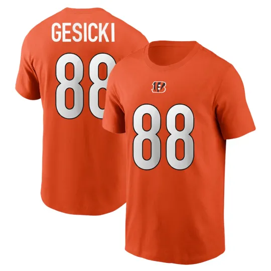 Discover Mike Gesicki #88 Cincinnati Football Name and Number - Orange, Size S to 5XL
