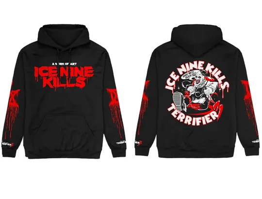 Discover Ice Nine Cartoon BLACK AOP 3D Hoodie For Fans