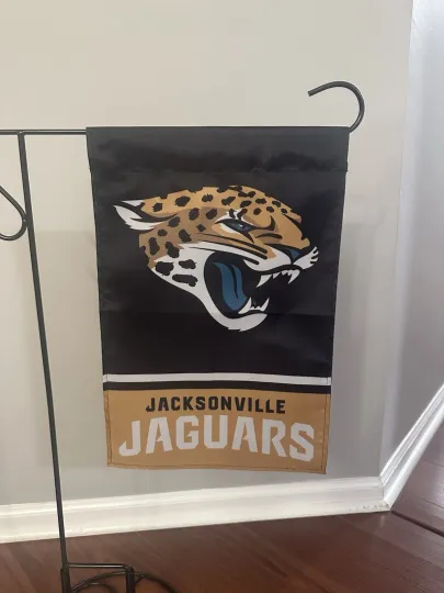 Discover Jacksonville Jaguars Garden Flag Double Sided Jags  Premium Yard Flag 12” X 18”