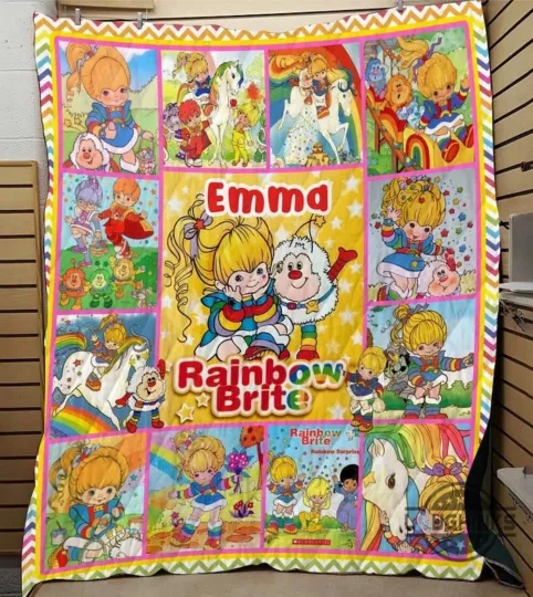 Rainbow Brite 1984 Movie Anniversary Quilt